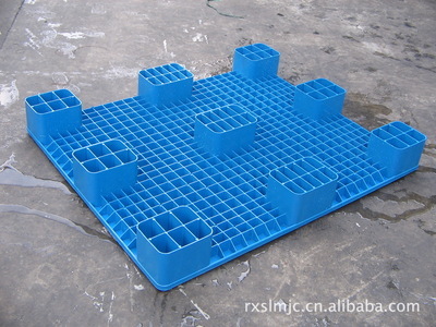 【浙江榮新塑料托盤生產1111平板九腳卡板 棧板】價格,廠家,圖片,塑膠托盤,臺州市黃巖榮新塑料模具廠-