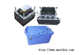 生產注塑周轉箱塑膠模具 日用品