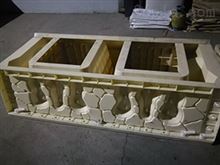 9312-河北定州精達河道框格護坡塑料模具